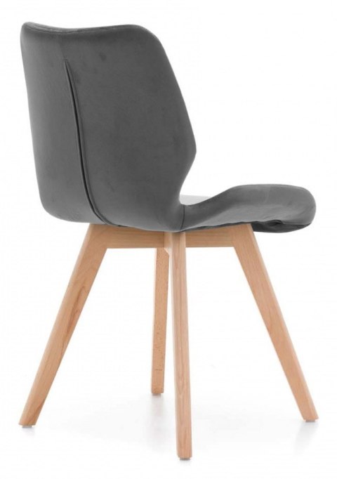 Krzesło tapicerowane SOPHIA VELVET GREY Krzesło tapicerowane SOPHIA VELVET GREY