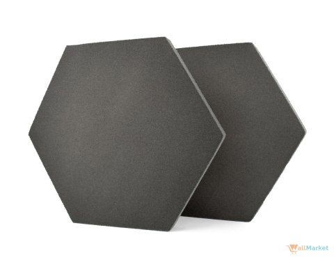Panel ścienny 3d dekoracyjny piankowy WallMarket Heksagon stalowy grubość 2,5 cm Panel ścienny 3d dekoracyjny piankowy WallMarket Heksagon stalowy grubość 2,5 cm