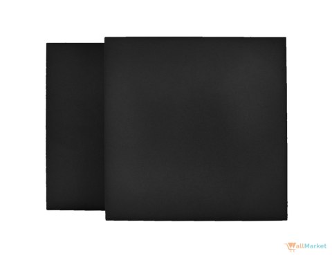 Panel ścienny 3d dekoracyjny piankowy WallMarket Kwadrat czarny grubość 3,5 cm Panel ścienny 3d dekoracyjny piankowy WallMarket Kwadrat czarny grubość 3,5 cm
