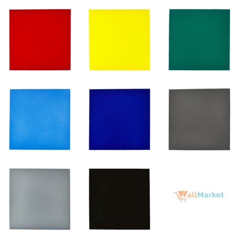 Panel ścienny 3d dekoracyjny piankowy WallMarket Kwadrat intensywna czerwień grubość 2,5 cm Panel ścienny 3d dekoracyjny piankowy WallMarket Kwadrat intensywna czerwień grubość 2,5 cm