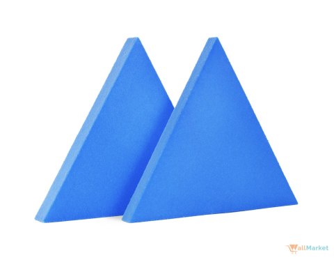 Panel ścienny 3d dekoracyjny piankowy WallMarket Trójkąt lazurowy grubość 2,5 cm Panel ścienny 3d dekoracyjny piankowy WallMarket Trójkąt lazurowy grubość 2,5 cm