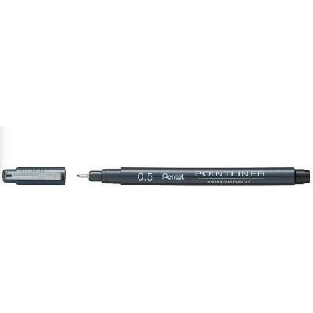 Cienkopis Pentel PointLiner 0.1mm czarny