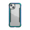 X-Doria Raptic Shield - Etui aluminiowe iPhone 14 (Drop-Tested 3m) (Iridescent)