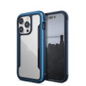 X-Doria Raptic Shield - Etui aluminiowe iPhone 14 Pro (Drop-Tested 3m) (Marine Blue)