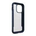 X-Doria Raptic Shield - Etui aluminiowe iPhone 14 Pro (Drop-Tested 3m) (Marine Blue)