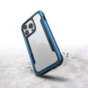 X-Doria Raptic Shield - Etui aluminiowe iPhone 14 Pro (Drop-Tested 3m) (Marine Blue)