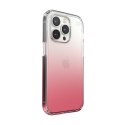 Speck Presidio Perfect-Clear + Ombre - Etui iPhone 14 Pro z powłoką MICROBAN (Clear / Vintage Rose Fade)