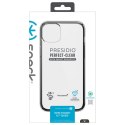 Speck Presidio Perfect-Clear with Impact Geometry - Etui iPhone 14 Plus z powłoką MICROBAN (Clear / Black)