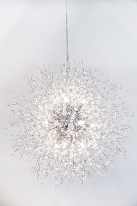 Silver Deluxe Lampa wisząca Żyrandol Glamour Silver 12 Vildevik Silver Deluxe Lampa wisząca Żyrandol Glamour Silver 12 Vildevik