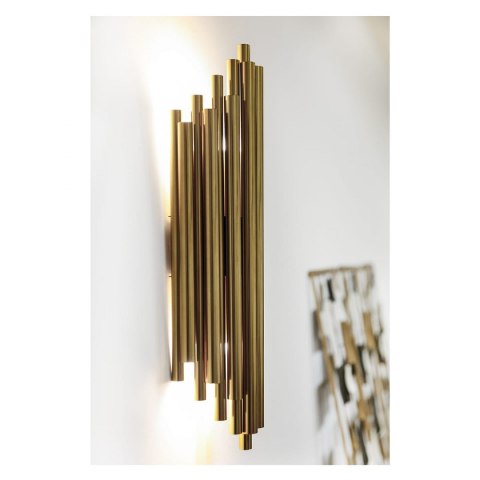 Złoty Kinkiet ART Deco Munspel Gold Harmony50cm Złoty Kinkiet ART Deco Munspel Gold Harmony50cm