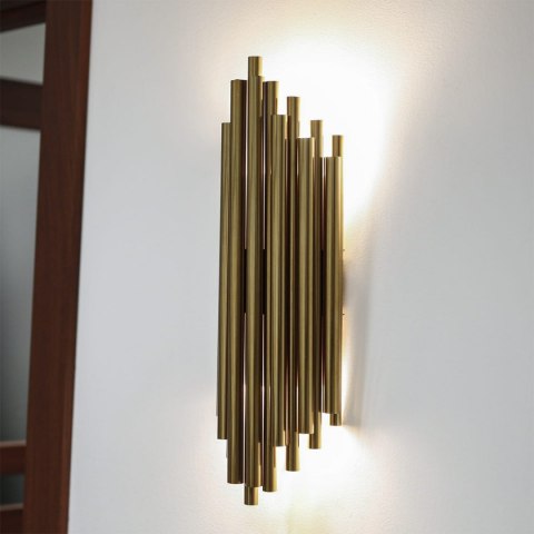 Złoty Kinkiet ART Deco Munspel Gold Harmony50cm Złoty Kinkiet ART Deco Munspel Gold Harmony50cm