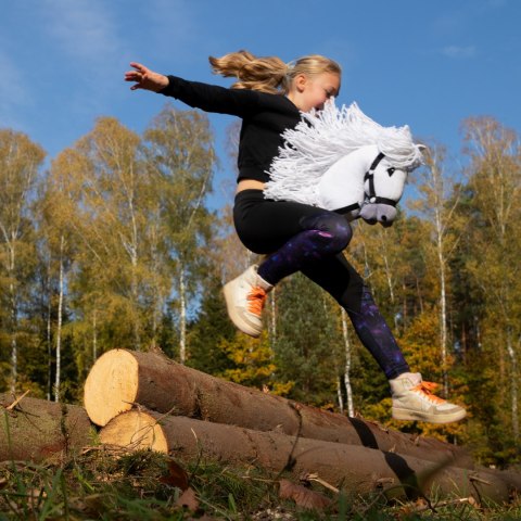 Hobby horse koń na patyku kiju dla dziecka duży A3 Hobby horse koń na patyku kiju dla dziecka duży A3
