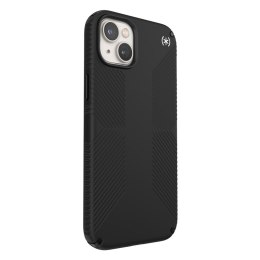 Speck Presidio2 Grip - Etui iPhone 14 Plus z powłoką MICROBAN (Black / Black / White)