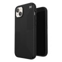 Speck Presidio2 Grip - Etui iPhone 14 Plus z powłoką MICROBAN (Black / Black / White)