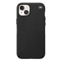 Speck Presidio2 Grip - Etui iPhone 14 Plus z powłoką MICROBAN (Black / Black / White)