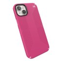 Speck Presidio2 Grip + MagSafe - Etui iPhone 14 Plus z powłoką MICROBAN (Digitalpink / Blossompink / White)