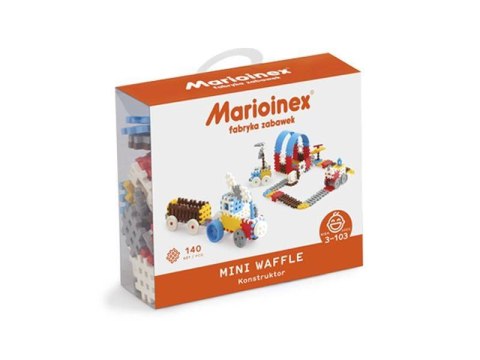 Mini Waffle blocks Constructor 140 el. [Blue]