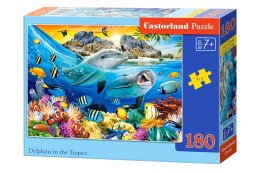 Puzzle 180 el. Dolphins in the Tropics