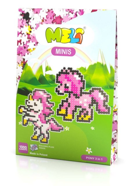 Meli Minis blocks Pastel Travel Box 2500 el.