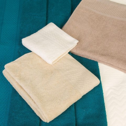 Ręcznik D Bawełna 100% Solano Biały (W) 50x90 Ręcznik D Bawełna 100% Solano Biały (W) 50x90