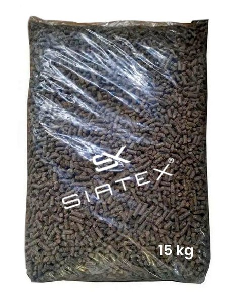 Pellet z łusek słonecznika workowany - 15 kg