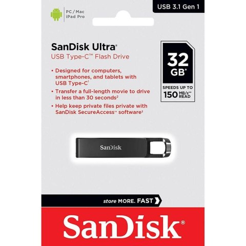 SanDisk Ultra - Pendrive 32GB USB-C SanDisk Ultra - Pendrive 32GB USB-C