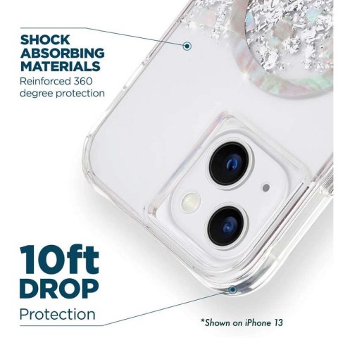 Case-Mate Karat MagSafe - Etui iPhone 14 Plus zdobione masą perłową (A Touch of Pearl) Case-Mate Karat MagSafe - Etui iPhone 14 Plus zdobione masą perłową (A Touch of Pearl)