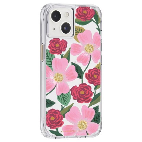 Rifle Paper Clear - Etui iPhone 14 zdobione złotem (Rose Garden) Rifle Paper Clear - Etui iPhone 14 zdobione złotem (Rose Garden)