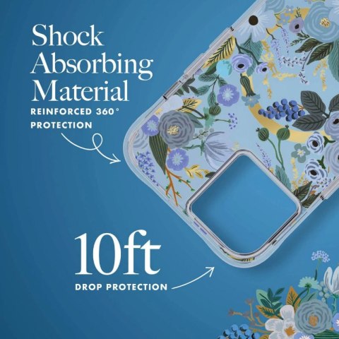 Rifle Paper Clear MagSafe - Etui iPhone 14 (Garden Party Blue) Rifle Paper Clear MagSafe - Etui iPhone 14 (Garden Party Blue)