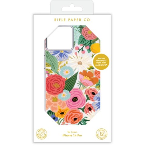 Rifle Paper Clear MagSafe - Etui iPhone 14 Pro (Garden Party Blush) Rifle Paper Clear MagSafe - Etui iPhone 14 Pro (Garden Party Blush)