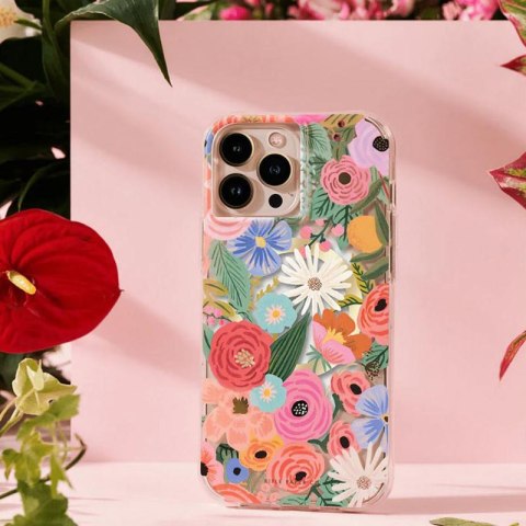 Rifle Paper Clear MagSafe - Etui iPhone 14 Pro (Garden Party Blush) Rifle Paper Clear MagSafe - Etui iPhone 14 Pro (Garden Party Blush)