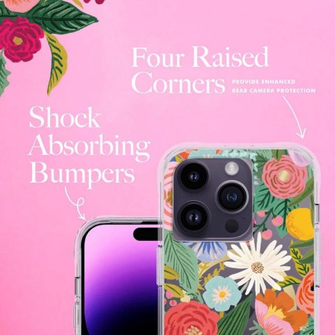 Rifle Paper Clear MagSafe - Etui iPhone 14 Pro (Garden Party Blush) Rifle Paper Clear MagSafe - Etui iPhone 14 Pro (Garden Party Blush)