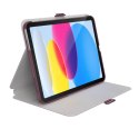 Speck Balance Folio - Etui iPad 10.9" (2022) z powłoką MICROBAN w/Magnet & Stand up (Plumberry/Crushed Purple/Crepe Pink)