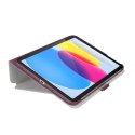 Speck Balance Folio - Etui iPad 10.9" (2022) z powłoką MICROBAN w/Magnet & Stand up (Plumberry/Crushed Purple/Crepe Pink)