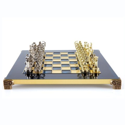 Ekskluzywne szachy metalowe Archers; 28x28cm, S15 BLU Ekskluzywne szachy metalowe Archers; 28x28cm, S15 BLU