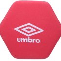 Umbro - Hantel do ćwiczeń 2 kg (czerwony)