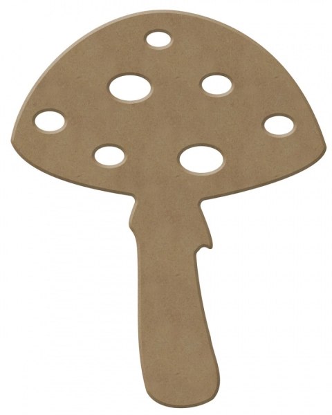 Dekoracja z MDF Muchomor 11,4x14,4 cm