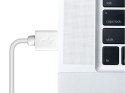 PURO Plain - Kabel połączeniowy USB Apple złącze Lightning MFi 2m (biały)