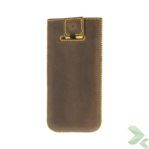 Valenta Pocket Stripe Vintage - Skórzane etui wsuwka Samsung Galaxy S5, Sony Xperia Z i inne (brązowy) Valenta Pocket Stripe Vintage - Skórzane etui wsuwka Samsung Galaxy S5, Sony Xperia Z i inne (brązowy)