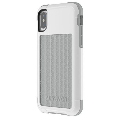 Griffin Survivor Fit - Pancerne etui iPhone X (biały/szary) Griffin Survivor Fit - Pancerne etui iPhone X (biały/szary)