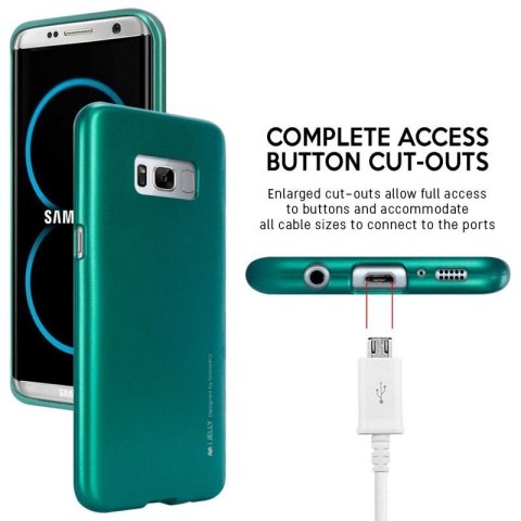 Mercury I-Jelly - Etui Samsung Galaxy S8+ (zielony) Mercury I-Jelly - Etui Samsung Galaxy S8+ (zielony)