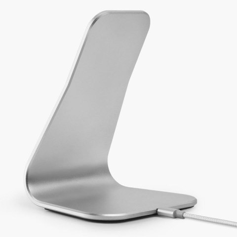 XVIDA (POWER 2) Wireless Charging Desk Stand - Ładowarka indukcyjna Qi 7.5W na biurko (srebrny) XVIDA (POWER 2) Wireless Charging Desk Stand - Ładowarka indukcyjna Qi 7.5W na biurko (srebrny)