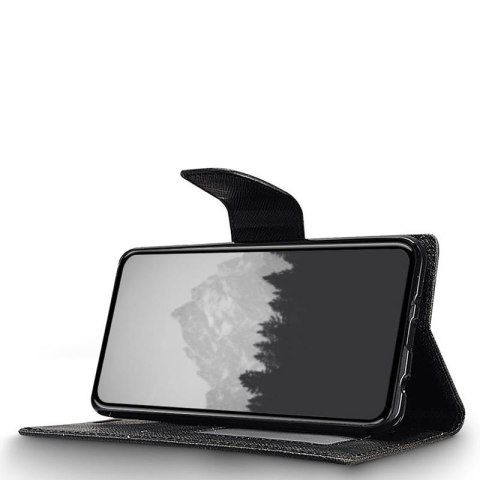 Zizo Flap Wallet Pouch - Etui iPhone X z kieszeniami na karty + stand up (Black/Black) Zizo Flap Wallet Pouch - Etui iPhone X z kieszeniami na karty + stand up (Black/Black)