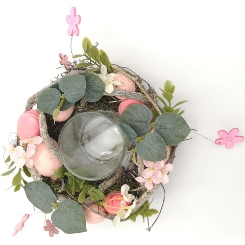 Świecznik dekoracyjny piórka 16 cm na tea light Świecznik dekoracyjny piórka 16 cm na tea light