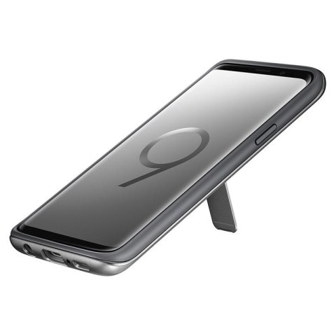 Samsung Protective Standing Cover - Etui Samsung Galaxy S9 z podstawką (srebrny) Samsung Protective Standing Cover - Etui Samsung Galaxy S9 z podstawką (srebrny)