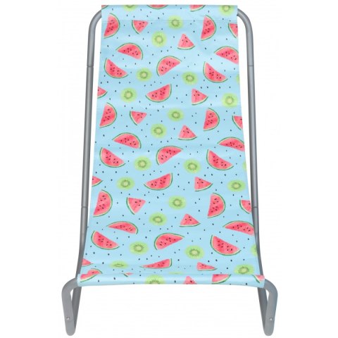 Leżak ogrodowo plażowy składany z torbą fruit melon Leżak ogrodowo plażowy składany z torbą fruit melon