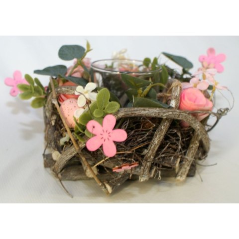 Świecznik dekoracyjny piórka 16 cm na tea light Świecznik dekoracyjny piórka 16 cm na tea light