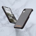 Nordic Elements Saeson Idun - Materiałowe etui iPhone XR (Dark Brown Pattern 1)