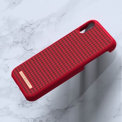 Nordic Elements Saeson Idun - Materiałowe etui iPhone XR (Red) Nordic Elements Saeson Idun - Materiałowe etui iPhone XR (Red)