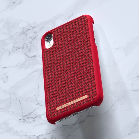 Nordic Elements Saeson Idun - Materiałowe etui iPhone XR (Red) Nordic Elements Saeson Idun - Materiałowe etui iPhone XR (Red)